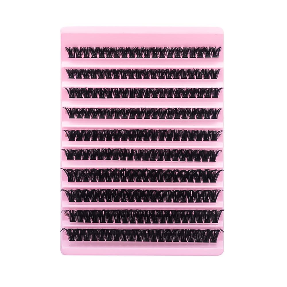 Diy Segmented Single Tuft Eyelashes, Thick Eyelash Fairy Hair, Lower Eyelash Set.
