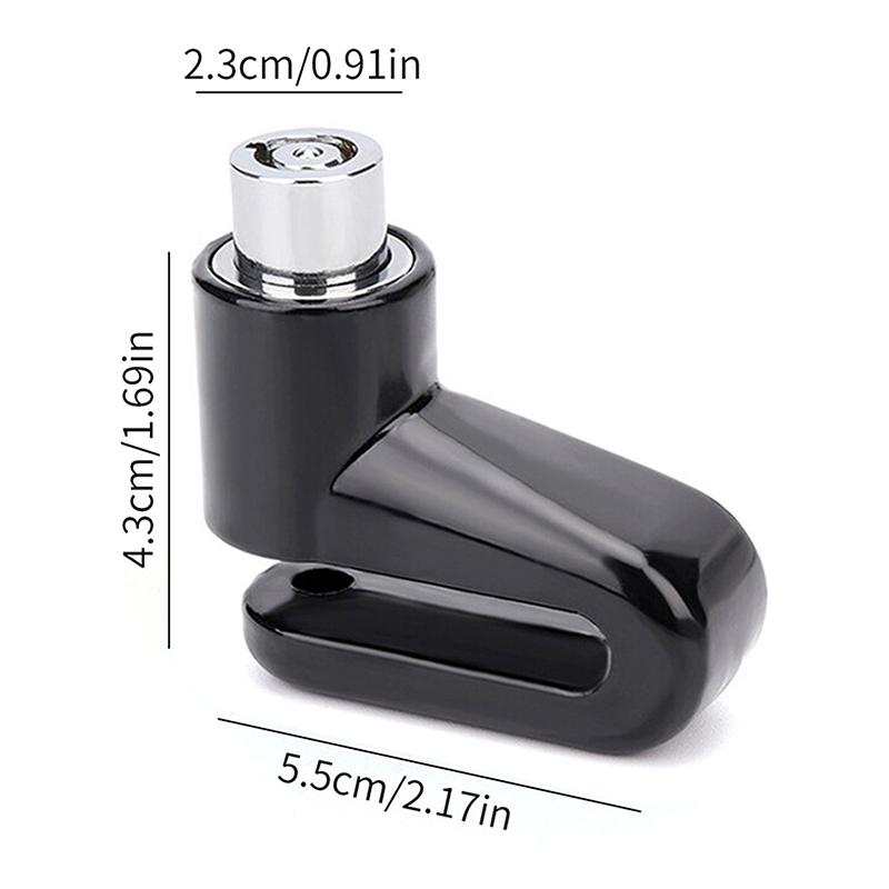 Motorcycle Lock Security Anti Theft Disc Brake Lock For Bicycle Motorbike Scooter Safety Theft Protection Bike Accessories