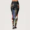 Autumn/Winter Christmas Yoga Pants - Print Leggings for a Flattering Fit