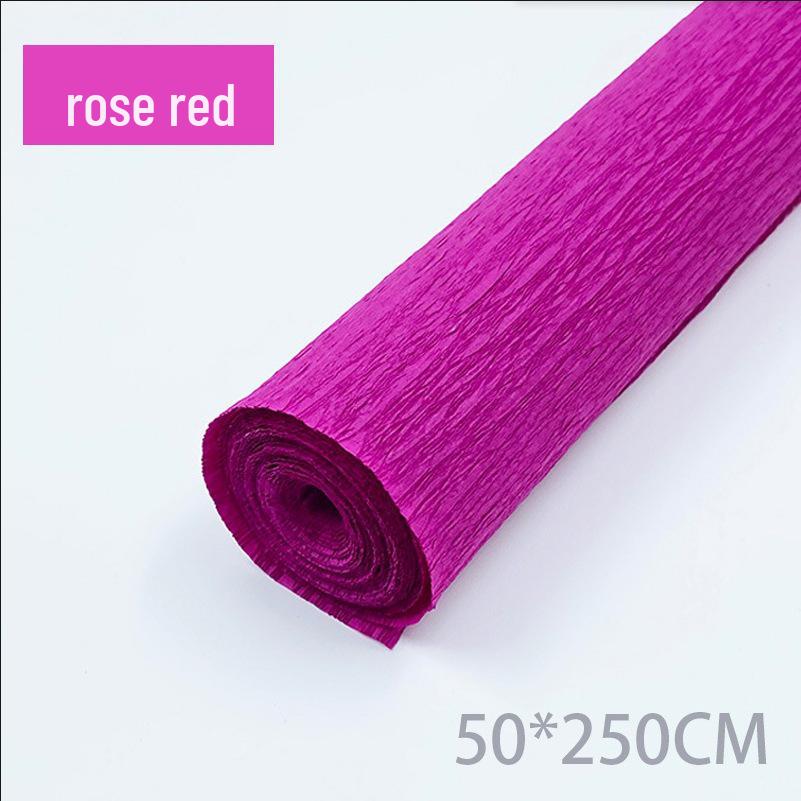 Colorful Crepe Paper for DIY Flowers and Crafts - Perfect for Handmade Roses and Kindergarten Projects