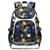 Graffiti Print Backpack with Reflective Strip,Back To School Bag for Boys Girl USB Men Women Laptop Backpack For College student