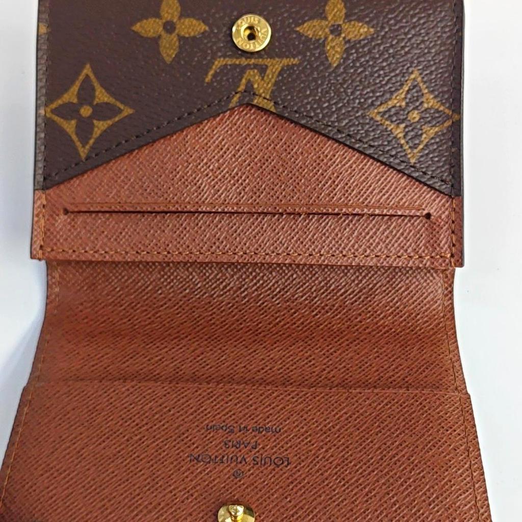 [Pre-Owned] Louis Vuitton Envelope Business Card Holder 'Brown Monogram Canvas' - Very Good #1U27UG5