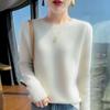 Women's Thickened Round Neck Cashmere Sweater - Autumn/Winter Loose Knit Pullover