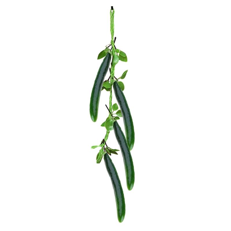 Artificial Vegetable Fruit String Vine for Home Wedding Garden Decoration Hanging Garlands Wall