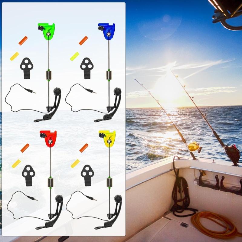 Bites Alarms Fishing LED Fishing Bites Alarm Fishing Swingers Bites Indicator Fishing Tackle Fishing Bites Indicator