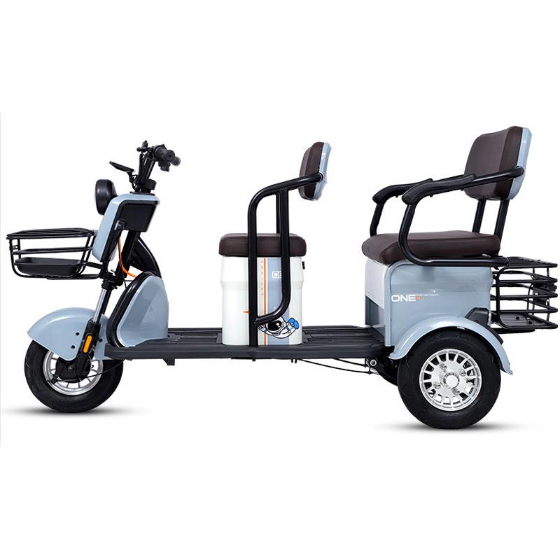 Electric Tricycle for Commuting: Long Battery Life, Ideal for Elderly & New Mothers