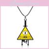 Gravity Falls Bill Pendant Chain In Alloy With Electroplated Finish For Cosplay And Daily Wear