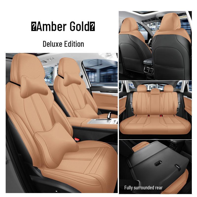 Compatible with 25 Geely Boyue L Seat Cover Models and 24 Seat Cushion Models, Fully Enclosed for All Seasons.