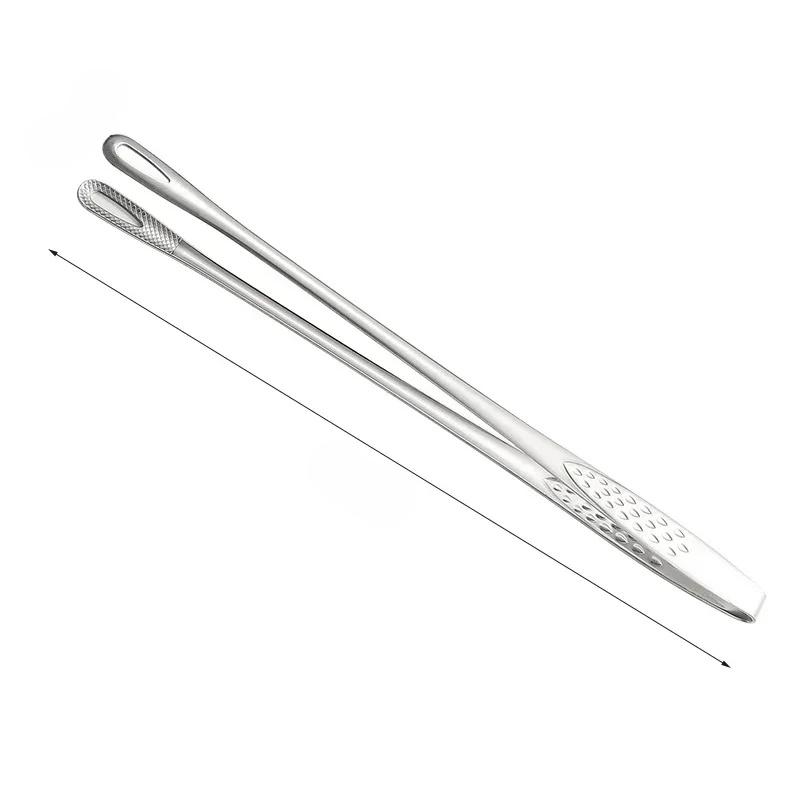 

1Pcs BBQ Grill Meat Tongs Cooking Tweezers for Food Utensils Kitchen Tools New Kitchen Tongs Stainless Steel Barbecue Tongs Clip