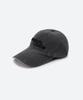 MOONSUN M.C Logo Vintage Washed Cap / Charcoal