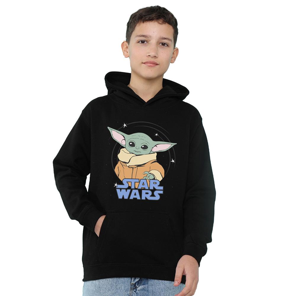 STAR WARS Childrens/Kids Grogu Spiral Pullover Hoodie