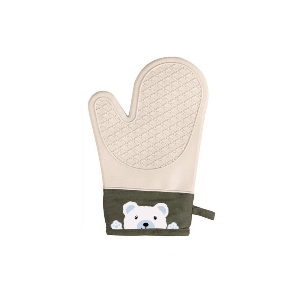 2pcs Non-Slip Oven Gloves Thickened Baking Mitts Special Tool Kitchen Hand Clamps  Kitchen