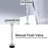 Alloy Flush Valve Flush Valve Silver With Accessories 5.9in
