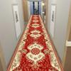 America European Long Corridor Carpet Luxury Decoration Hallway Rug Non-slip Easy Cleaning Floor Mat Stairway Runners Carpets