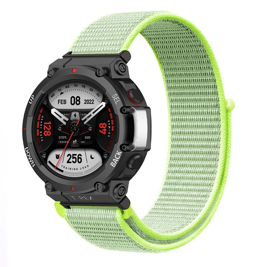 Nylon Loop Strap For Huami Amazfit T-REX 3/2 Smart Watch Band Women Men Bracelet For Amazfit T-Rex/T-Rex Pro Wristband Correa