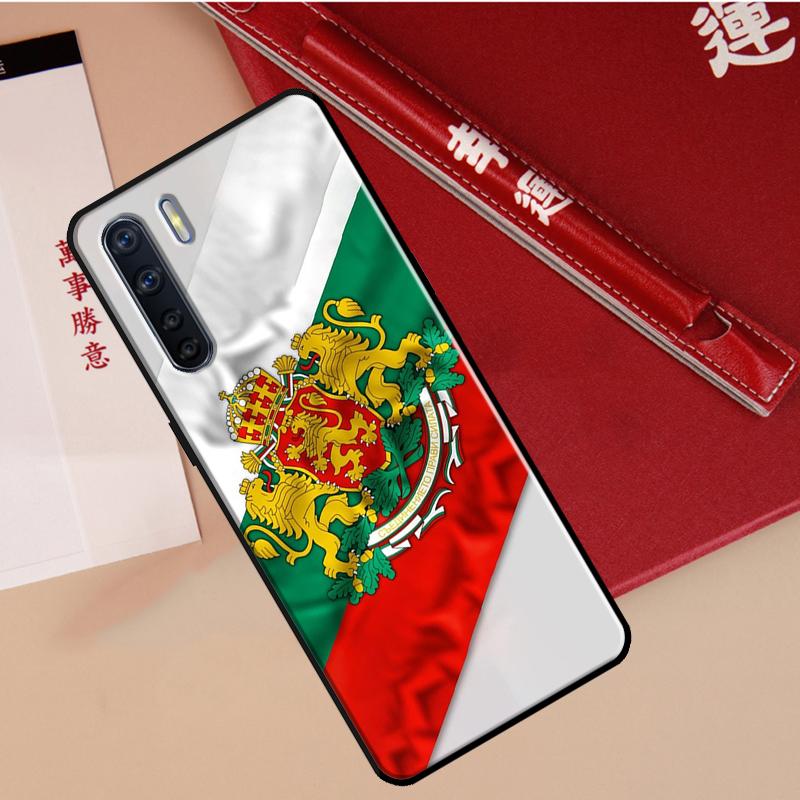 Bulgaria Flag Passport Case For Oppo A94 A18 A74 A57 A17 A77 A38 A58 A78 A98 A54 A80 A60 A40 A96 A76 A16 A15 A5 Pro