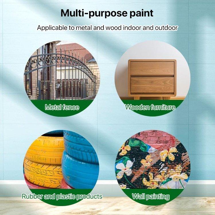 Waterborne Wood Paint Home Renovation Wood Paint Old Furniture Repair Metal Iron Door Wood Door Color Changing Paint