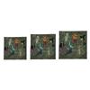 Elegant Velvets Tablecloth Portables Divination Mats with Mystical Artwork for Spiritual Meditations and Home Decoration