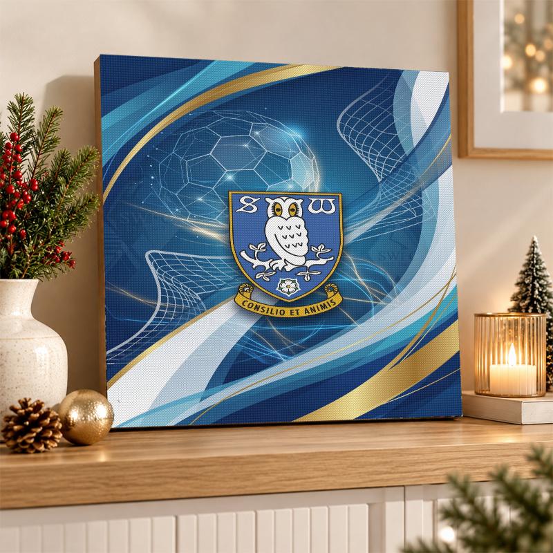 Sheffield Wednesday Football Diamond Painting Kit 5D Full Drill DIY Diamond Mosaic Wall Art Home Decor