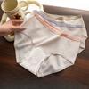 Women's Mid Waist Cotton 10A Antibacterial Extended Crotch Panties