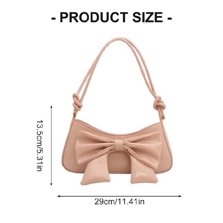 Small Crossbody Bags for Women Pu Leather Shoulder Purses Crossbody Bag Lightweight Bowknot Hoboes Bags Envelope Bags
