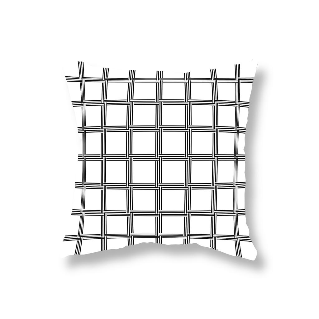 Fashion Simple Geometric Throw Pillow Cover Sofa Decoration Room Bedside Office Game Chair Cushion Cover Home Decoration