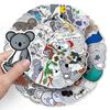 50pcs Cute Cartoon Koala Graffiti Stickers for Suitcases, Scooters, and Cars