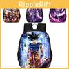 Spacious Dragon Ball Z Backpack 15 Inch Goku Beerus Pvc School Bag
