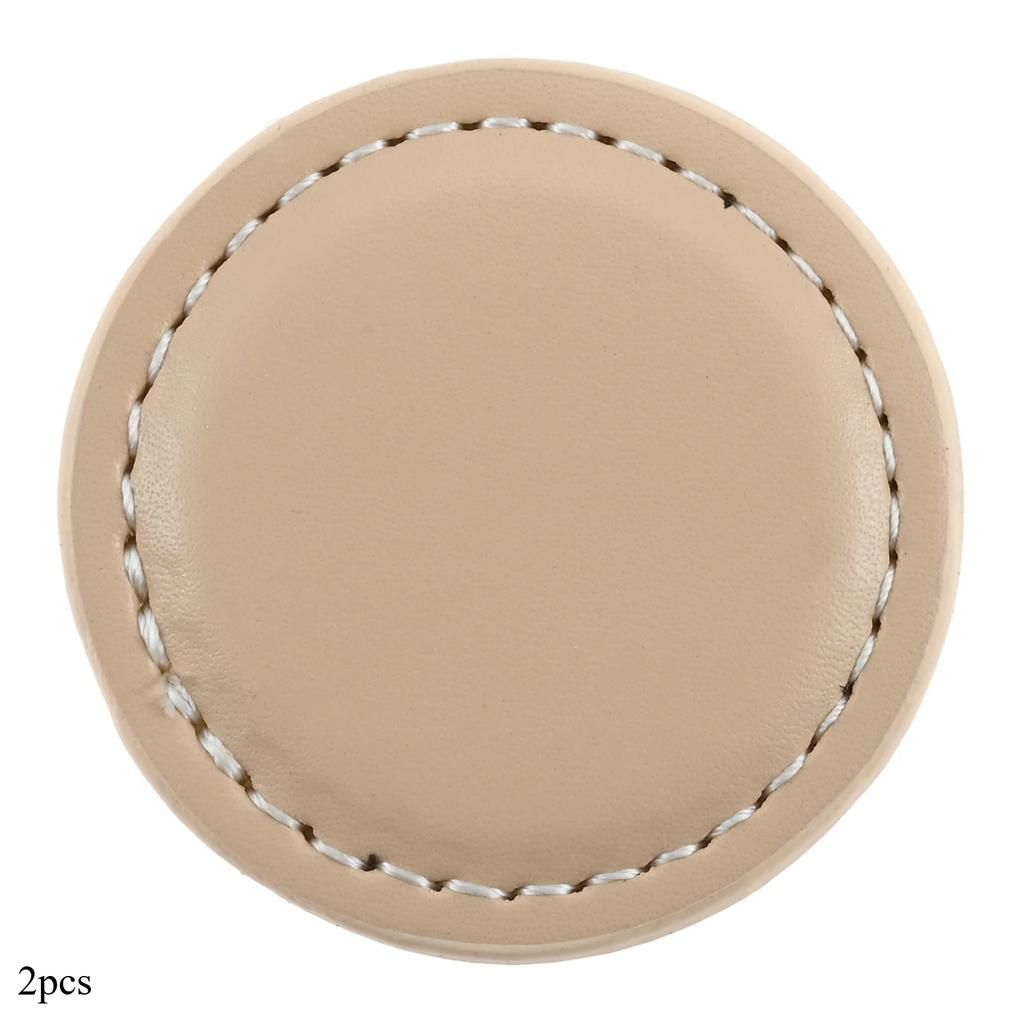 Golf Ball Marker Flat Magnetic Position Marker For Golf Ball Artificial Leather For Golf Course Competition Golfers Gifts 4x4cm