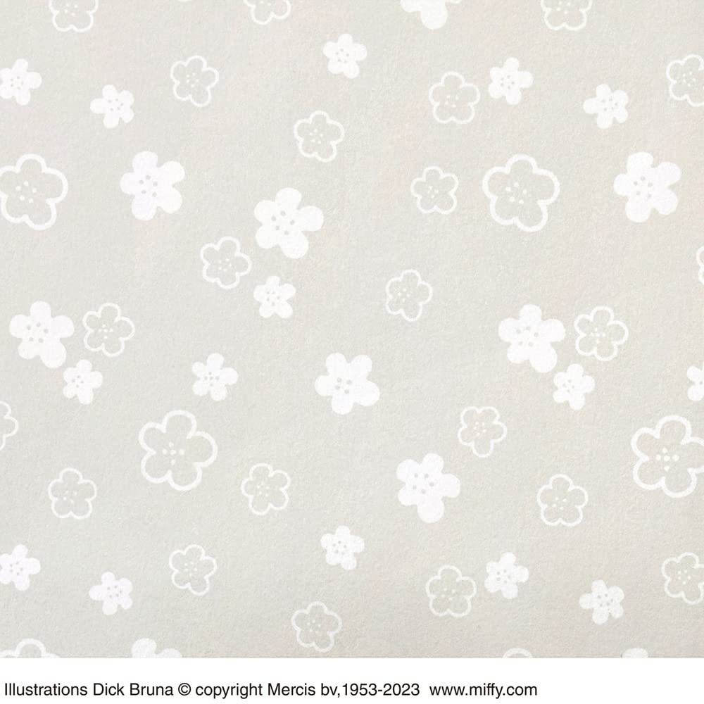 Miffy Goshuincho Stamp with Plum Blossom Design St.Lady's (Temple Book) [ST-TMF0051]
