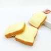 Bread Squeezing Toys 1/2Pcs Simulated Toast Stress Relief Toy Sliced Squeeze Sensory Relaxation Toy Soft Stretchy Fake Food Fidget for Kids