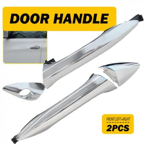 Fit Hyundai 2011-2016 Elantra Handle Exterior Door Driver & Passenger Side Front