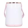 Nursery Night Light Stepless Dimming Temperature Clock Display USB Rechargeable Bedside Lamp