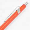 CARAN Mechanical Pencil 849 Colour Matte X Orange Metal Tin Imported D'ACHE MF0844-776 0.5mm (Genuine Product)