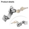 Compact Design Cabinet Lock Door Lock Metal Hasp Lock 2.5 Inches Cabin Door Lock Compact Design Furniture Lock