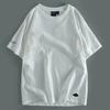 Weight ~ Foreign Trade Cattle Goods Overplus Order Leak-Picking Summer Men's Sweat-Absorbent Breathable Solid Casual round Neck Short sleeve T-shirt