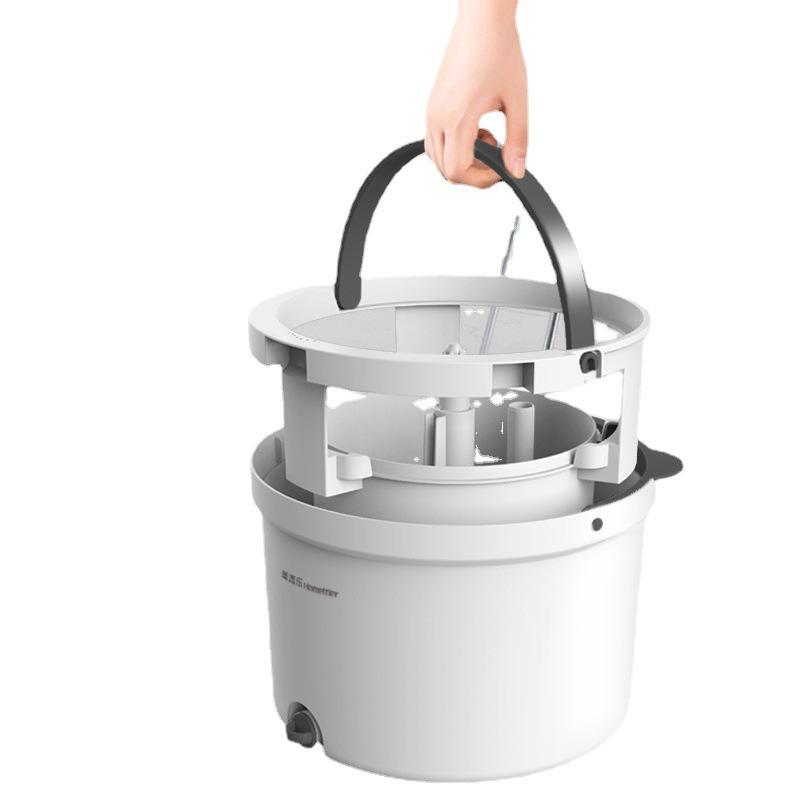 Meitianle Lazy Spin Mop with Clean/Dirty Water Separation - Ideal New Year Gift