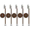 MOC Medieval Building Blocks Character Parts Model Toy Castle Knight Soldier Sword Bow Armor Shield Spear Piercing Parts Bricks