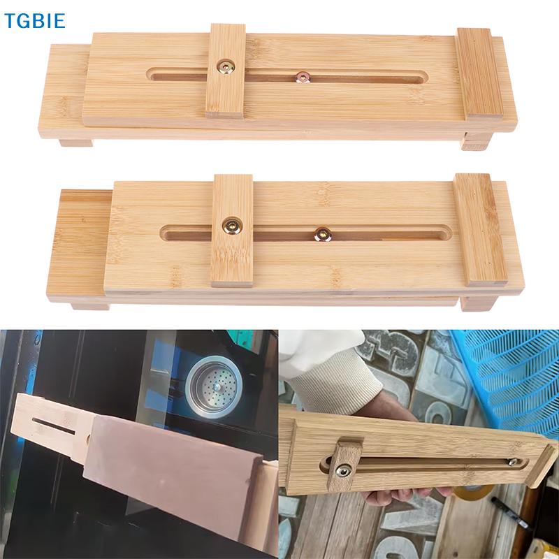 [TL][TL]Wood Sharpening Stone Holder Whetstone Base Adjustable Stand  Fixing Telescopic For Sliding Bamboo Accessory