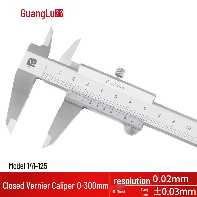 Guilin High Precision Vernier Caliper 0-150mm - Industrial Grade Mechanical Oil Mark Wire Card