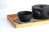 Nankai Tsusho '63' tokoname Teacup 100ml, 2-pack, Black, 0747-902, Made in Japan