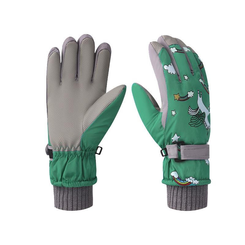 Children's Ski Gloves Children's Gloves Children's Warm Gloves Waterproof Children's Winter Gloves Play with Snow Gloves