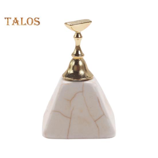 

1 комплект подставок для ногтей, стабильная основа для покраски ногтей, безопасно в использовании, удобная магнитная подставка для практики ногтей, использование в салоне бежевый