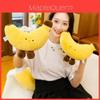 Fruit Plush Toy Banana With Short Pile Cotton For Wedding Decor And Party Gifts