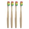 10PCS Zahnbürsten mit weichen Borsten entfernen Oberflächenflecken, bequemes Greifen, Zahnbürsten-Set für Erwachsene