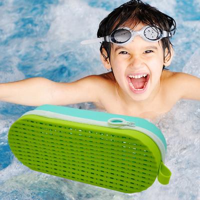 Drenaj Delikli Yüzme Gözlüğü Kılıfı Nefes Alabilir Darbeye Dayanıklı Darbeye Dayanıklı Silikon Koruyucu Kılıf Gözlük Yüzme Ekipmanı Düzenleyici