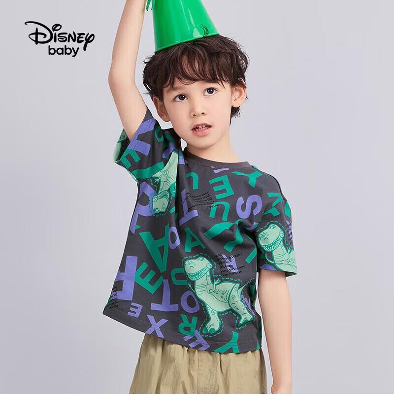 Детская футболка с коротким рукавом с мультяшными героями Disney для мальчиков 130