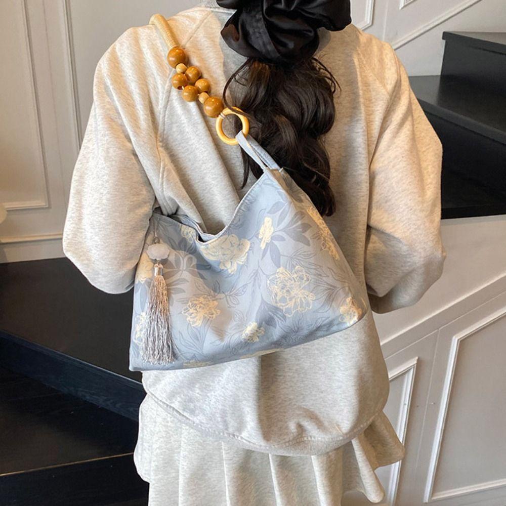 Armpit Bag New Chinese Style Handbag Embroidered Cheongsam Shoulder Bag  Party