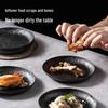 CAIZHI Korean Style Plastic Bone Dish Set
