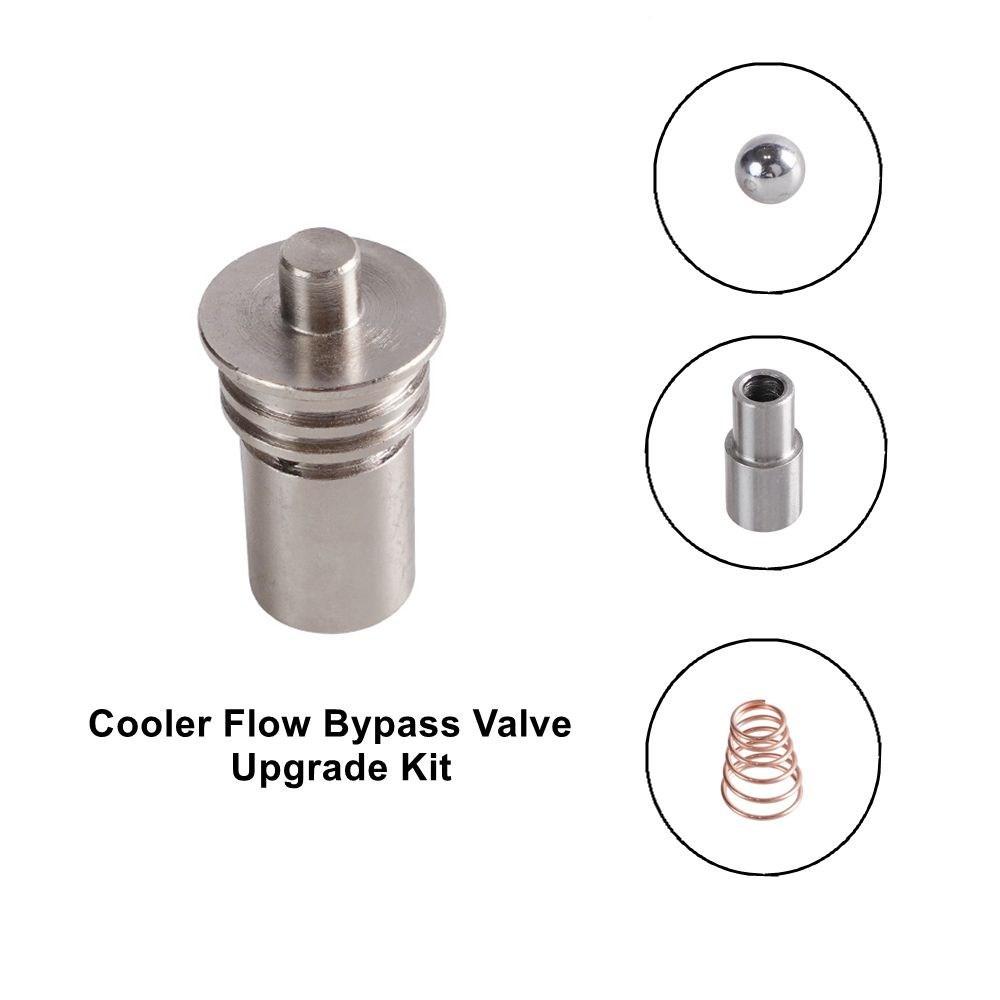 6L80-6L90-8L90-10L90 Transmission Cooling System Upgrade Kit 2014-UP, Cooler Flow Bypass Valve Kit Replace# STL010